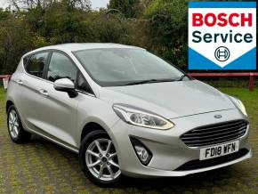 FORD FIESTA 2018 (18) at Lamberts Garage Leven