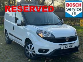 FIAT DOBLO 2021 (21) at Lamberts Garage Leven