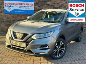 NISSAN QASHQAI 2017 (67) at Lamberts Garage Leven